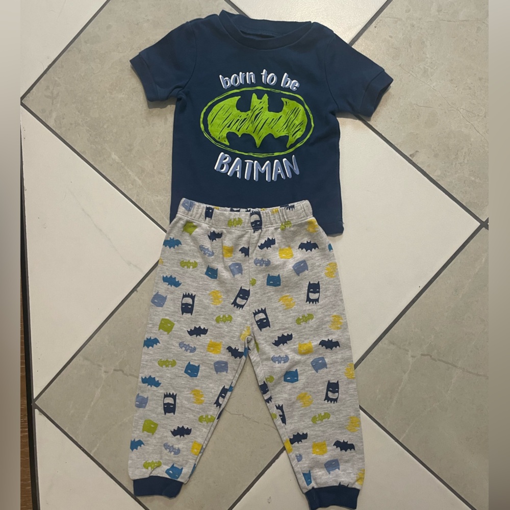 💚SALE $5/20 or $7/30 Batman Kids Pajamas - Blue and Gray
